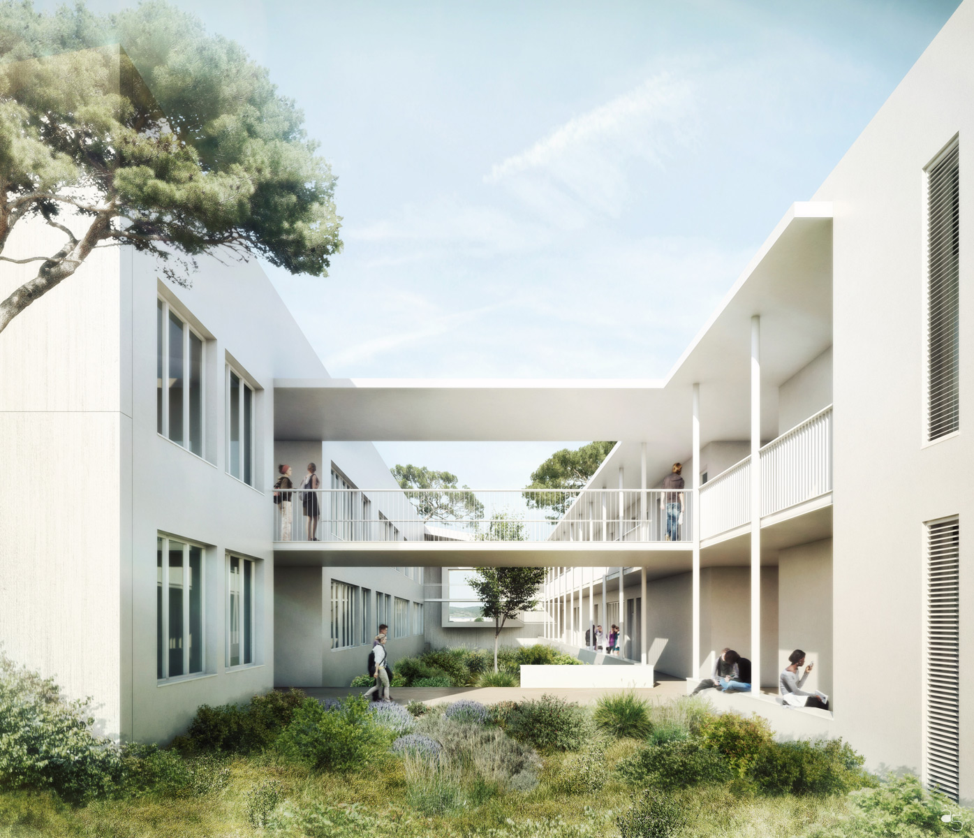 Lycée ERNEST FERROUL - Visuel 4-3dvisualization-cgi-archiviz-cgarchitect-architecture-renderviz