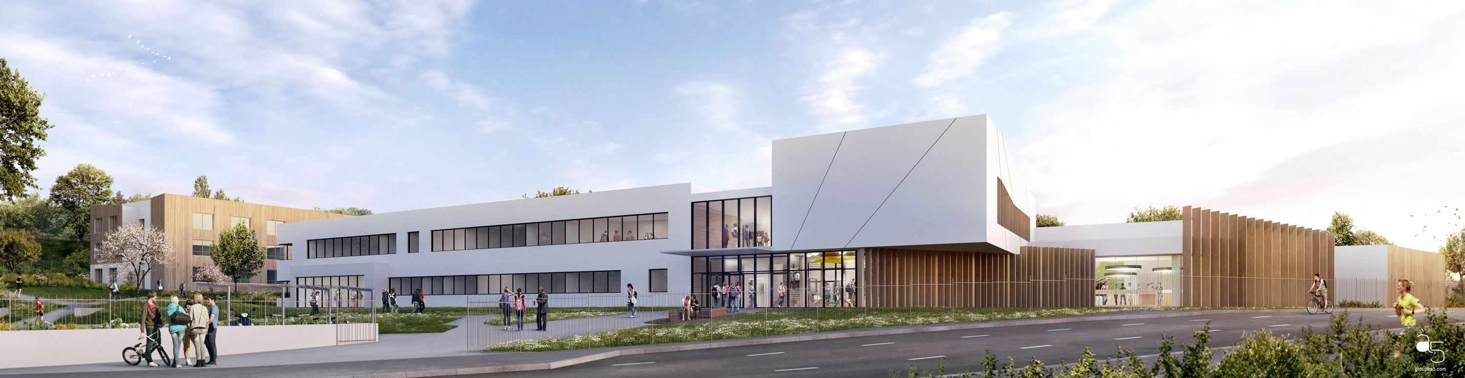 CREPS-CREPS des pays de Loire-Nante-Architecte-3dvisualization-cgi-archiviz-cgarchitect-architecture-renderviz-image de synthèse-architecture