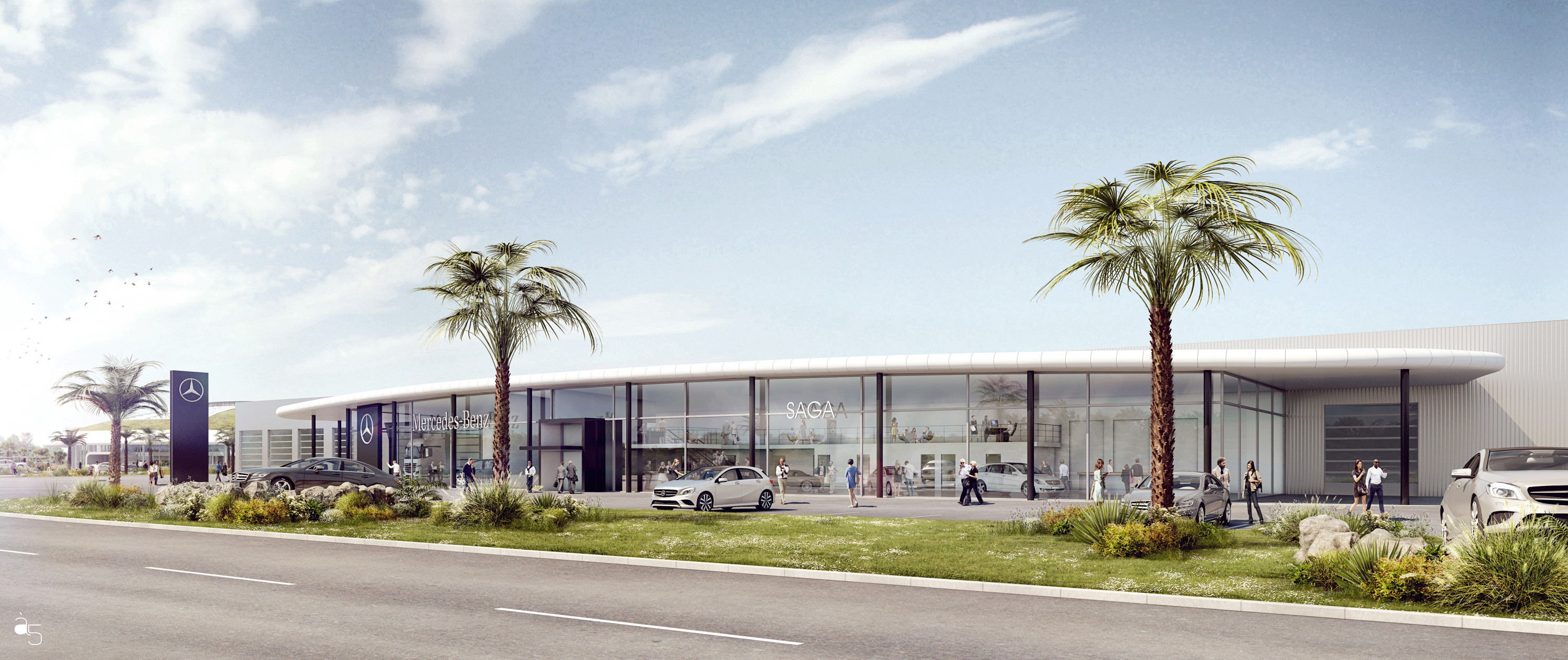 siège RCM-Mercedes Benz-Architecte-3dvisualization-cgi-archiviz-cgarchitect-architecture-renderviz-image de synthèse-architecture