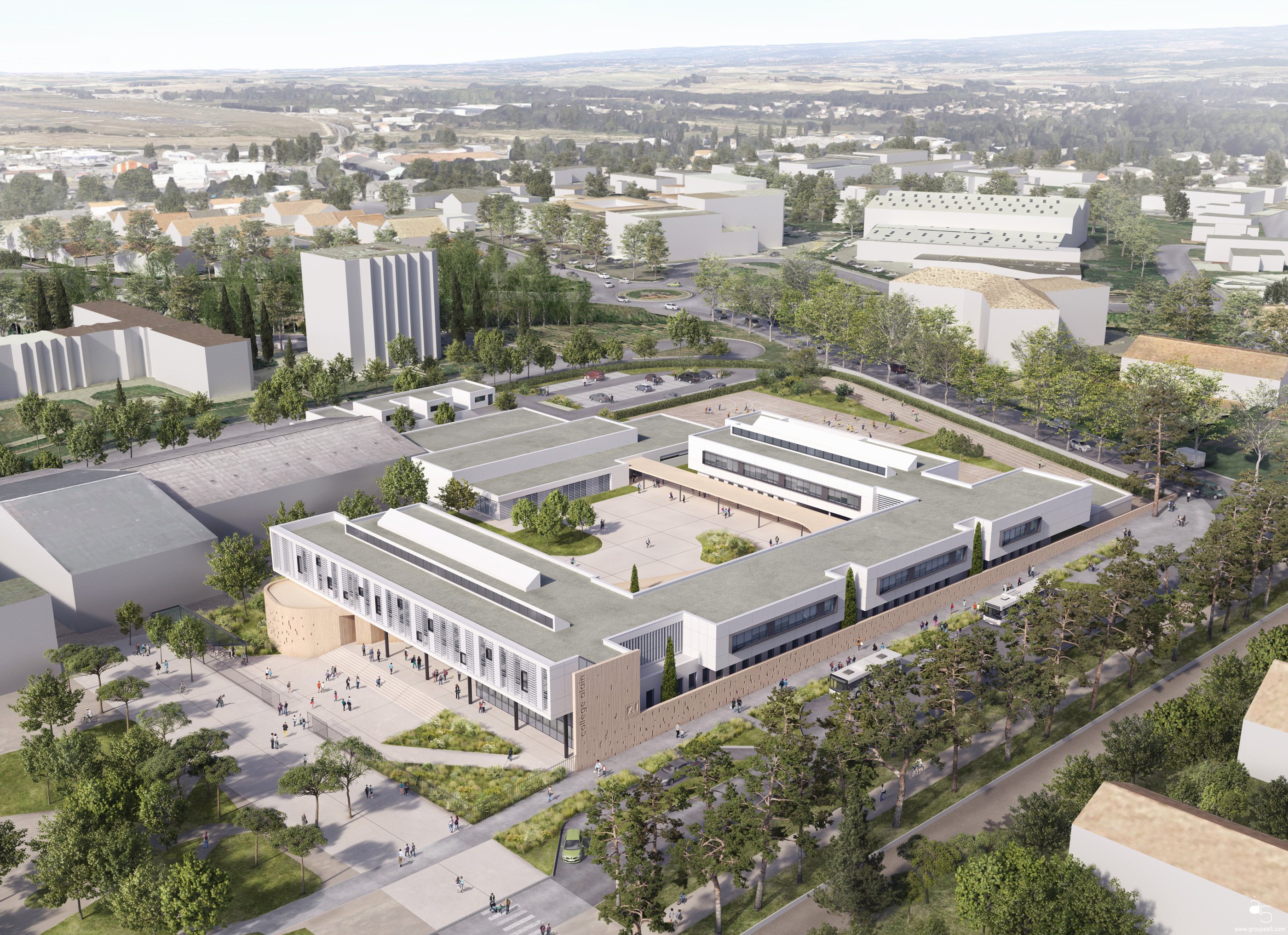 Hellin-Sebbag_Architectes_concours_collège_Alain_Carcassonne-3dvisualization-cgi-archiviz-cgarchitect-architecture-renderviz-image de synthèse-architecture