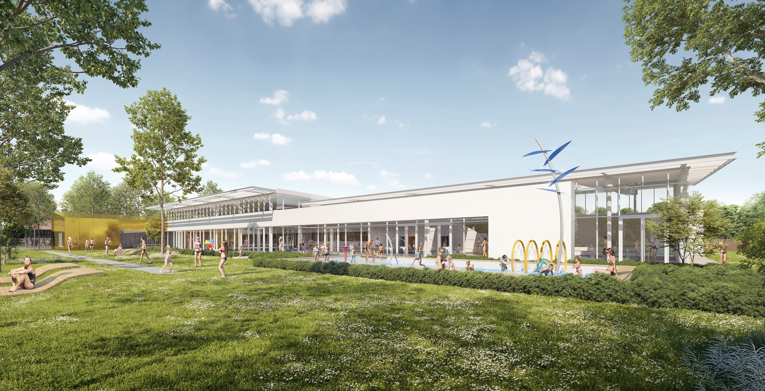 image 3D-render-archiviz-image de synthèse-architecture-archi-archiviz-photoshop-cgtop-3D-cgartist-archdaily-architecturecompetition-allofrender-whatarender-complex sportif-les hauts de rouen-centre aquatique rouen-ARCOS B-projet lauréat-architecture-2023-piscine-